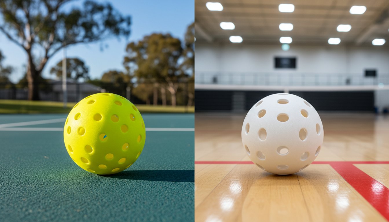 Indoor vs Outdoor Pickleball Balls: The Ultimate 2026 Comparison Guide