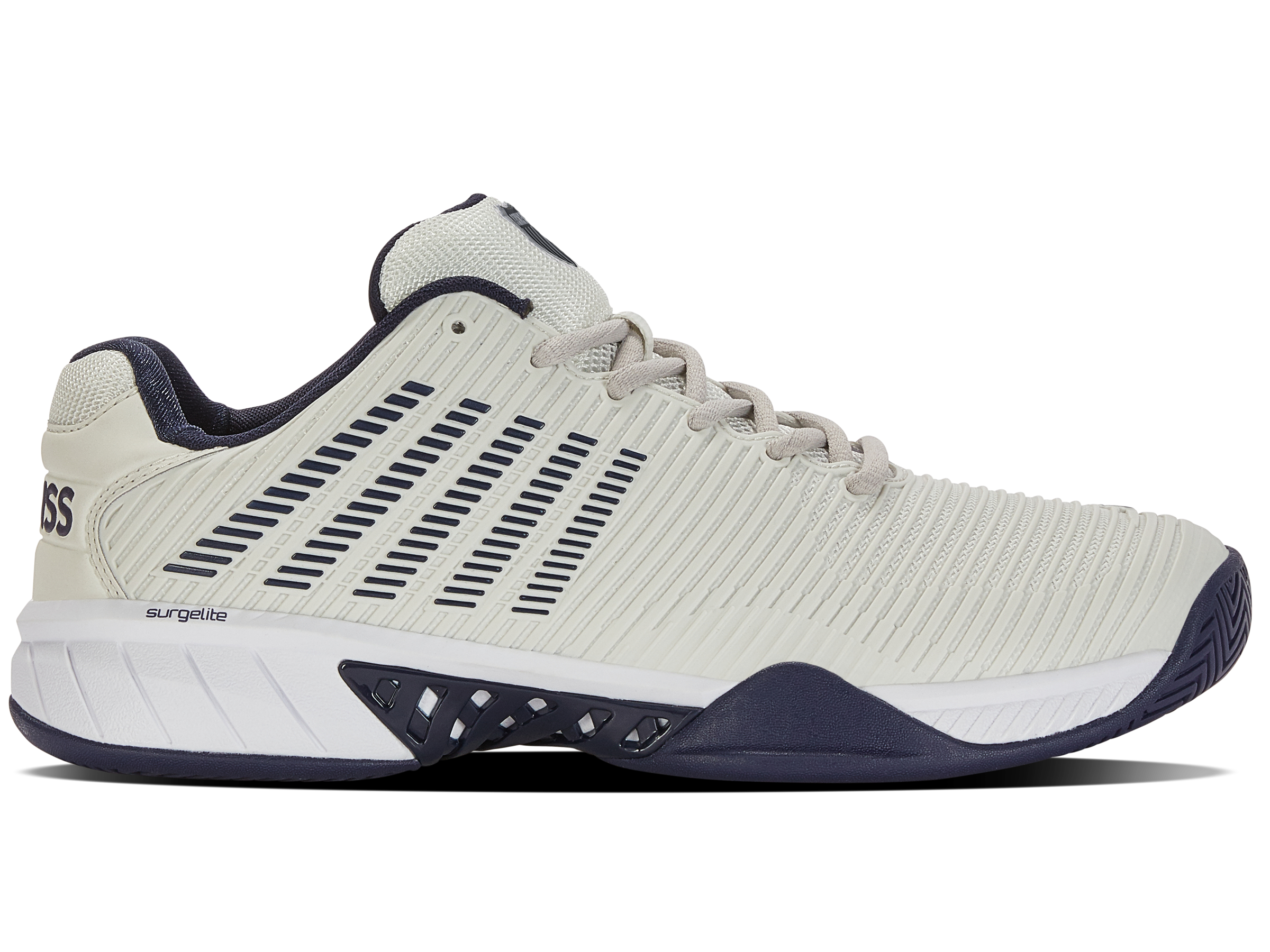 KSWISS Shoes Men Hypercourt Express 2 Wide All Court WHITE/GRAY