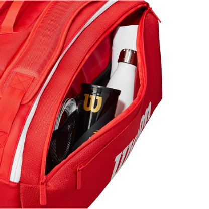 Wilson Tennis Bag Super Tour Red 15 Racquets