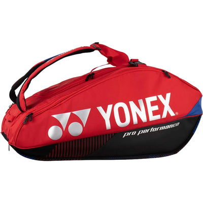 Yonex Pro Tennis Racquet Bag 9 Racquets-Scarlet Red