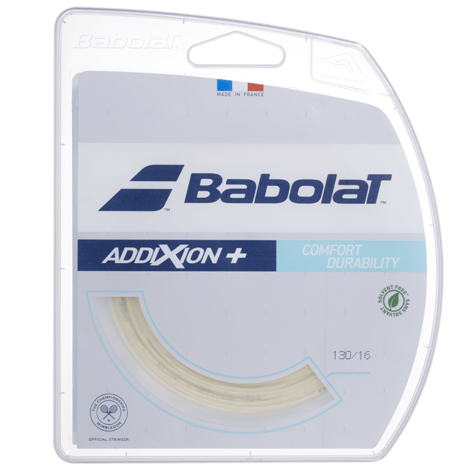 Babolat Tennis String Addixion + 12M - 1.30 (16) - Natural