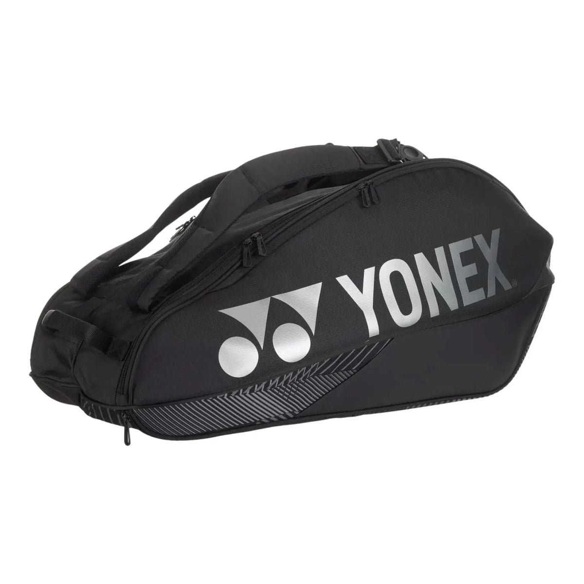 Yonex Pro Tennis Racquet Bag 6 Racquets-Black