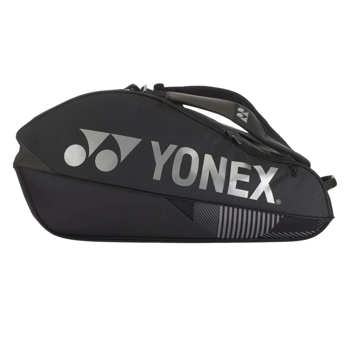 Yonex Pro Tennis Racquet Bag 6 Racquets-Black