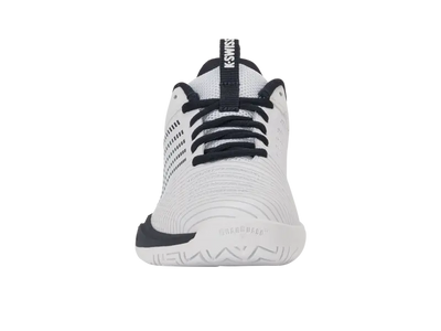 KSwiss Junior Tennis Shoes Ultrashot Light - All Court - White/Carbon/Baltic