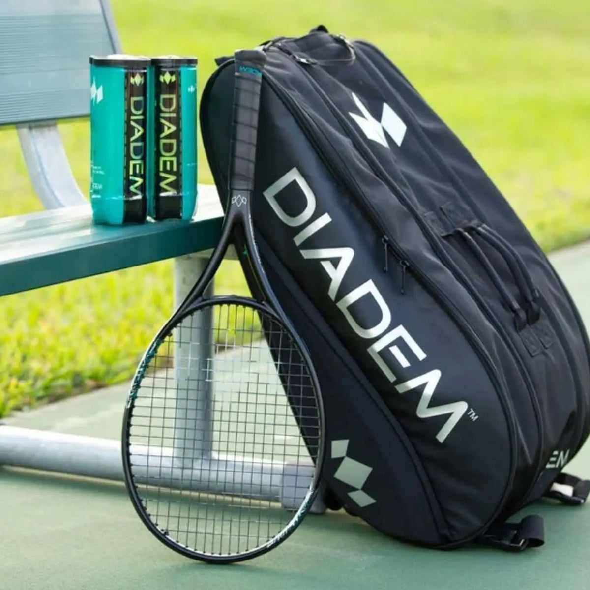 Diadem Tennis Bag Tour V3 12 Racquets - Black