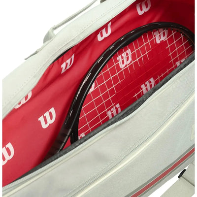 Wilson Tennis Bag Team Bag - 3 Racquets Oats