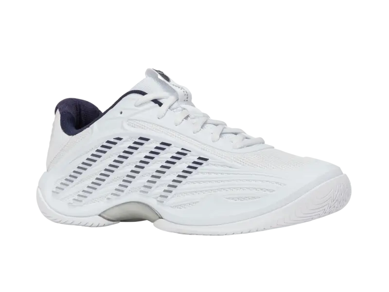 KSwiss Men's Tennis Shoes Hypercourt Express 3 - All Court Wide - White/Peacoat/Silver