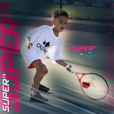 Diadem Junior Tennis Racquet Super 19 Red
