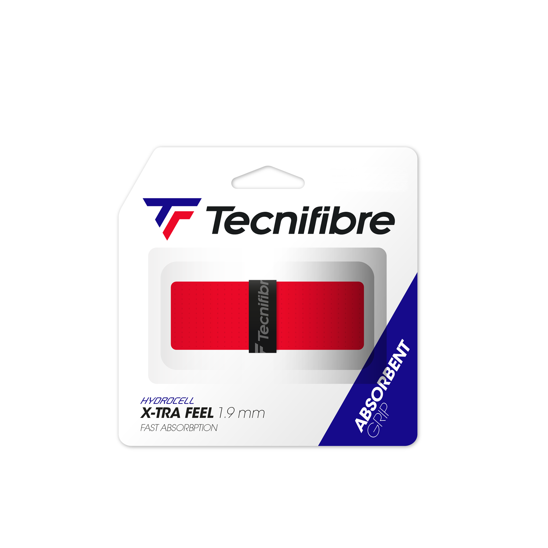 Tecnifibre Replacement Grip X- Tra Feel - Hydrocell Bond 1.9Mm - Red
