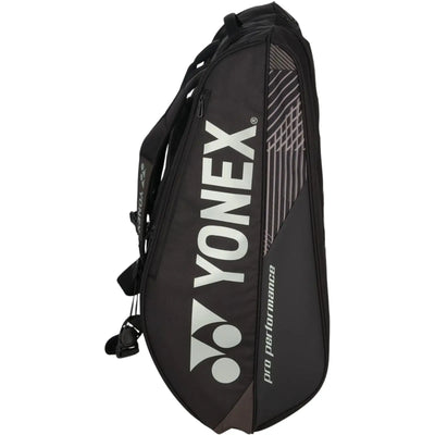 Yonex Pro Tennis Racquet Bag 9 Racquets-Black