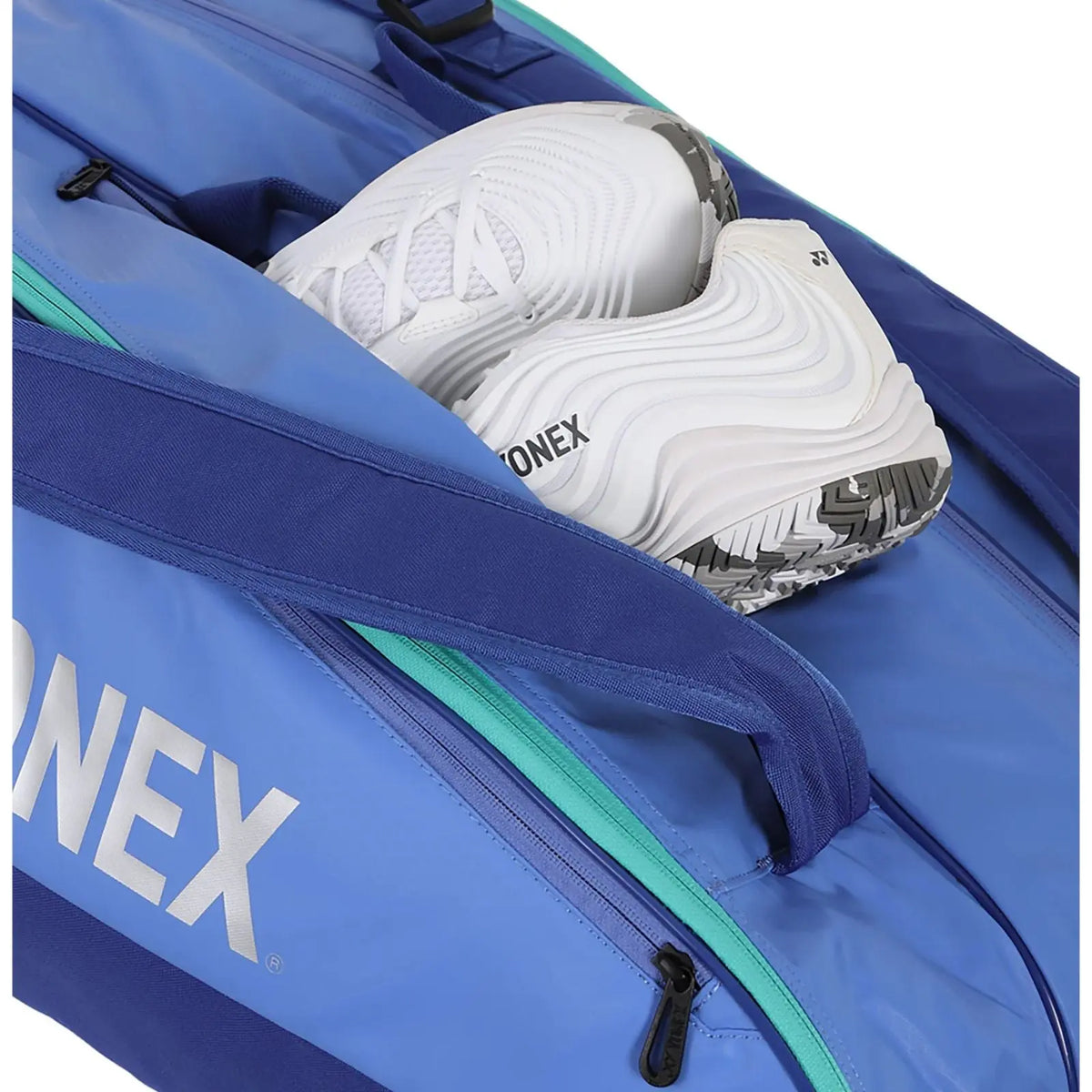 Yonex Team Tennis Racquet Bag 12 Racquets-Blast Blue