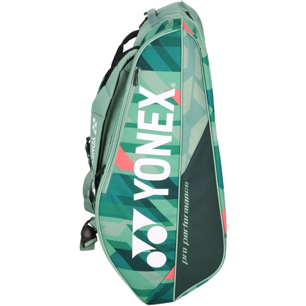 Yonex Pro Tennis Racquet Bag 12 Racquets-Olive Green