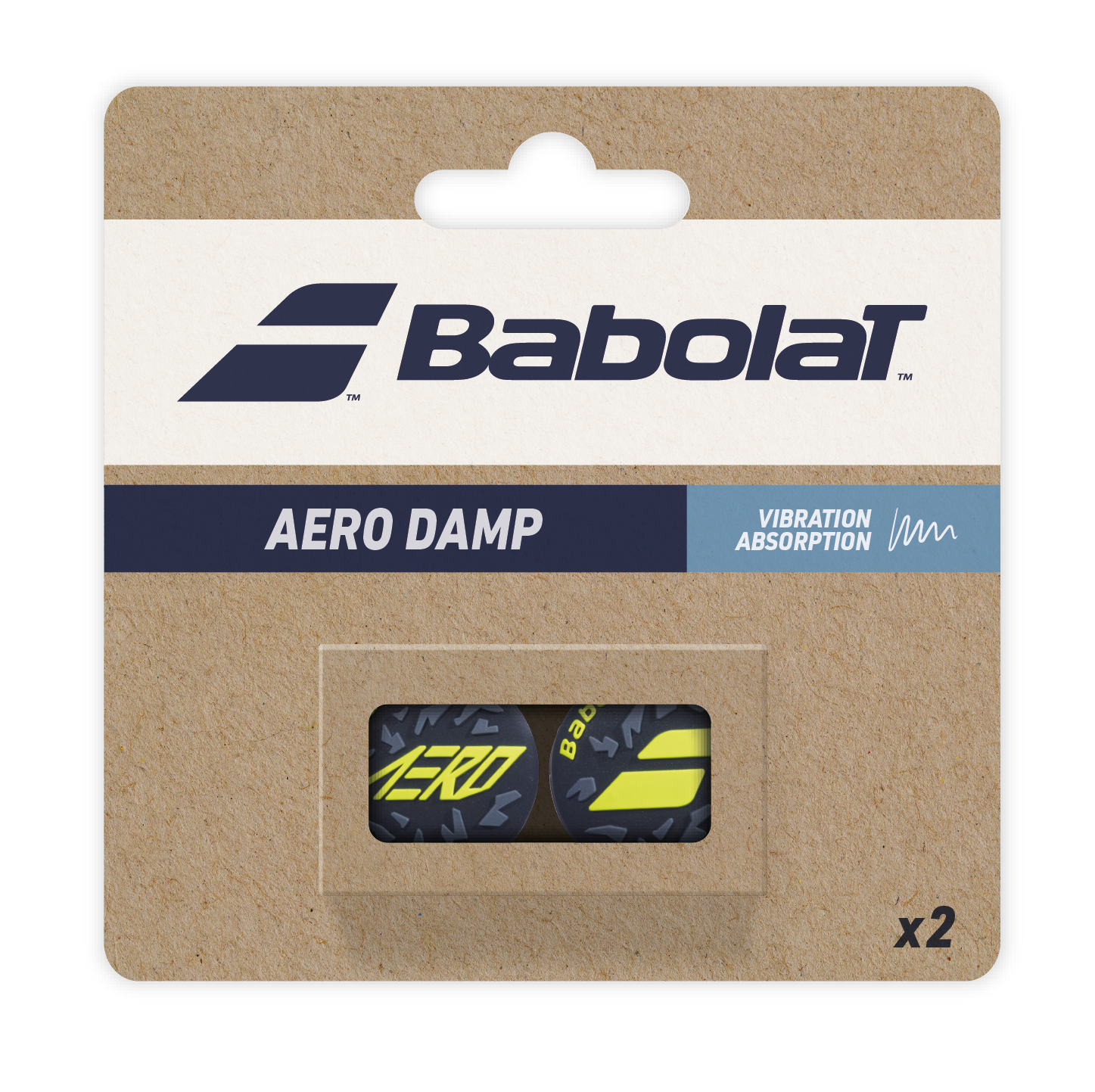 Babolat Tennis Dampener Aero Damp 2 Pack