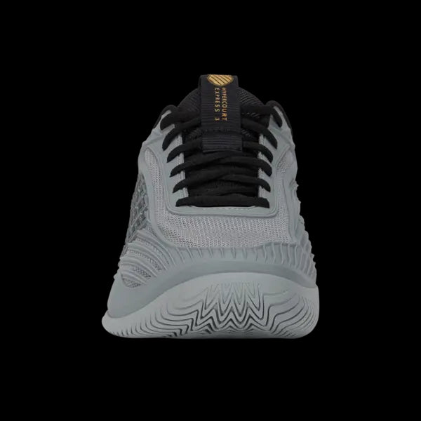 KSwiss Men's Tennis Shoes Hypercourt Express 3 - All Court - Ult Gray/Moonless /Gold