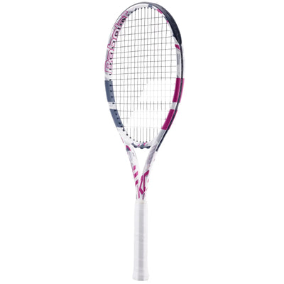 Babolat Evo Aero Lite Tennis Racquet (White/Pink)