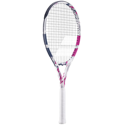 Babolat Evo Aero Lite Tennis Racquet (White/Pink)