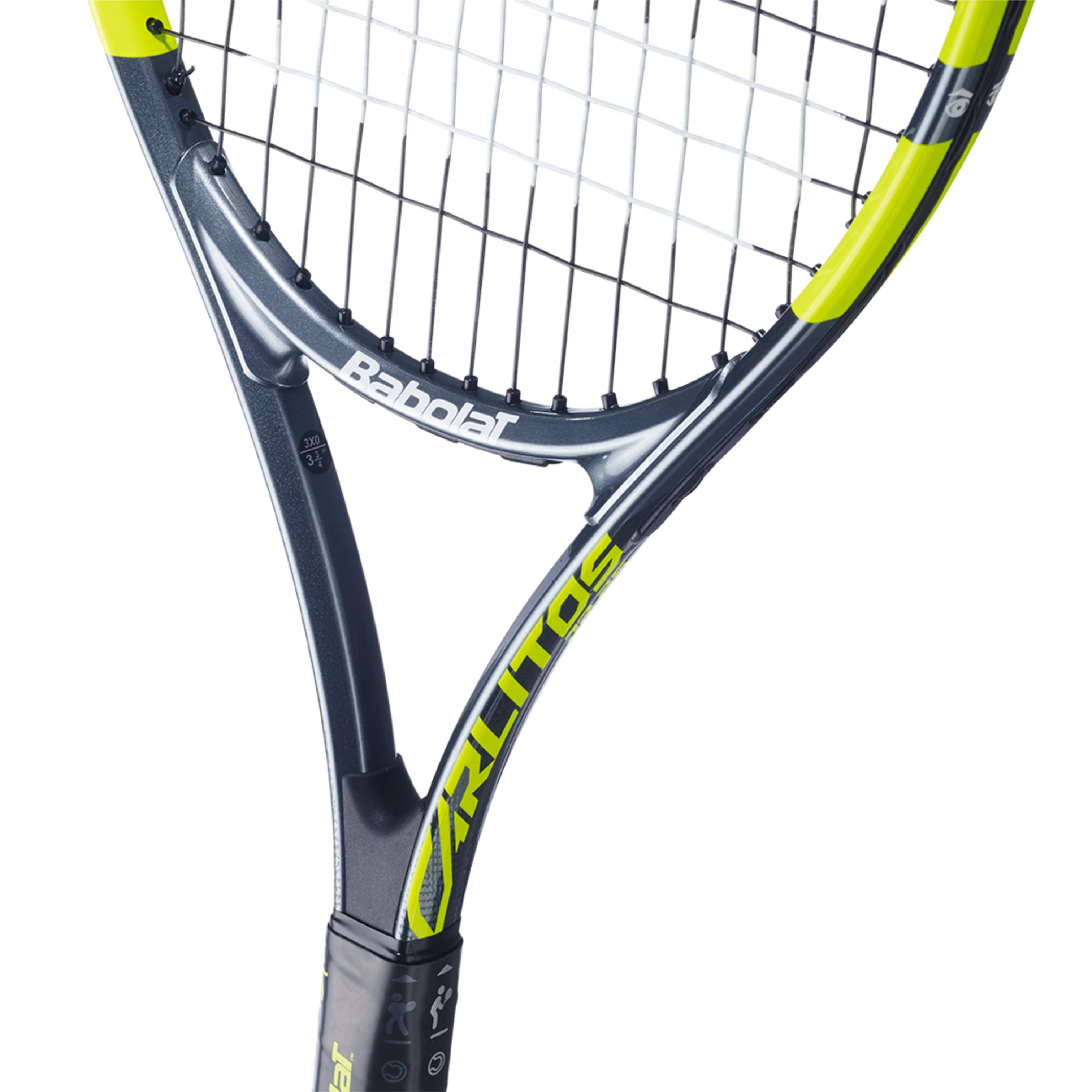 Babolat Junior Tennis Racquet Carlitos Jr 25 (Cover included)