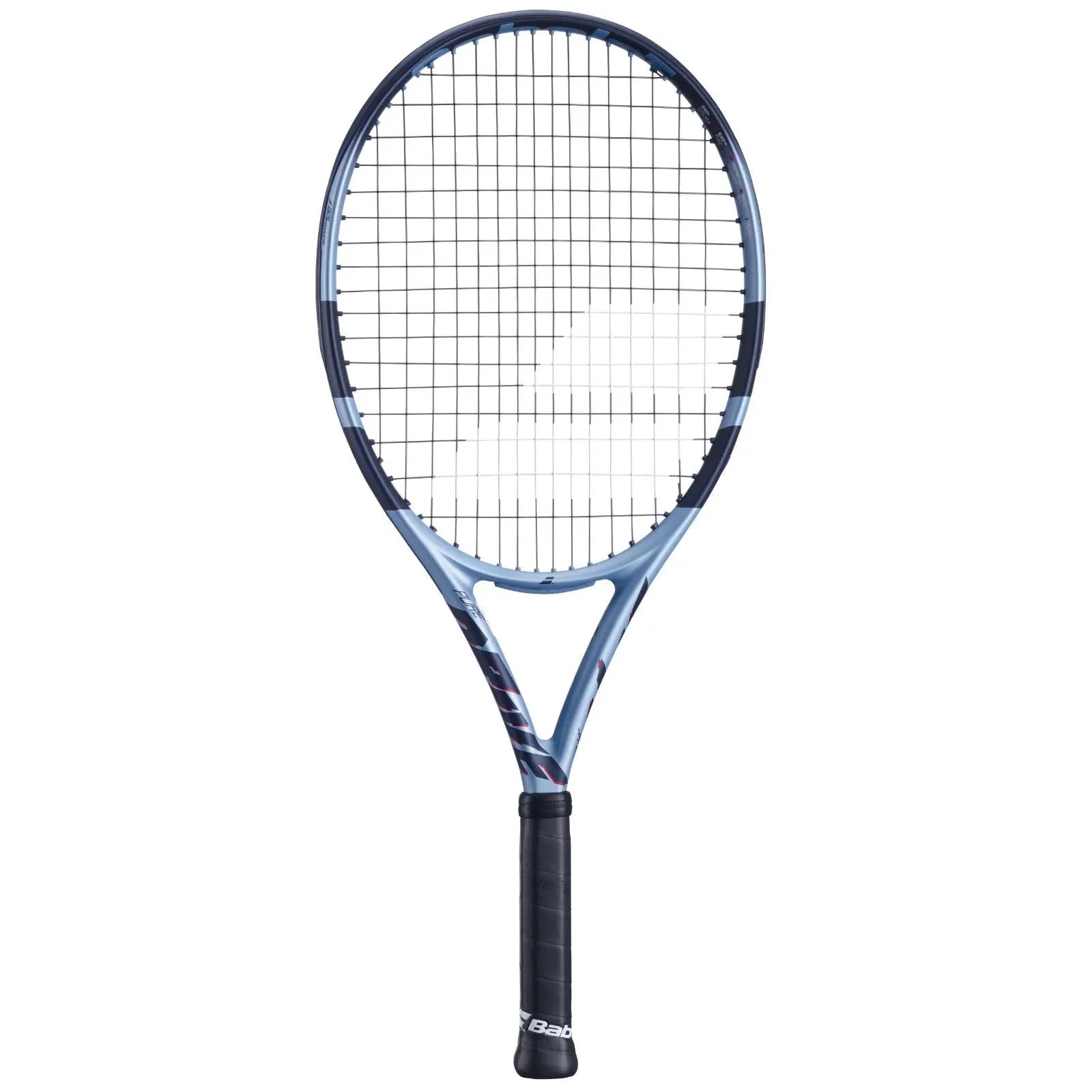 Babolat Pure Drive Jr 25 junior tennis racquet in blue with black and white accents.