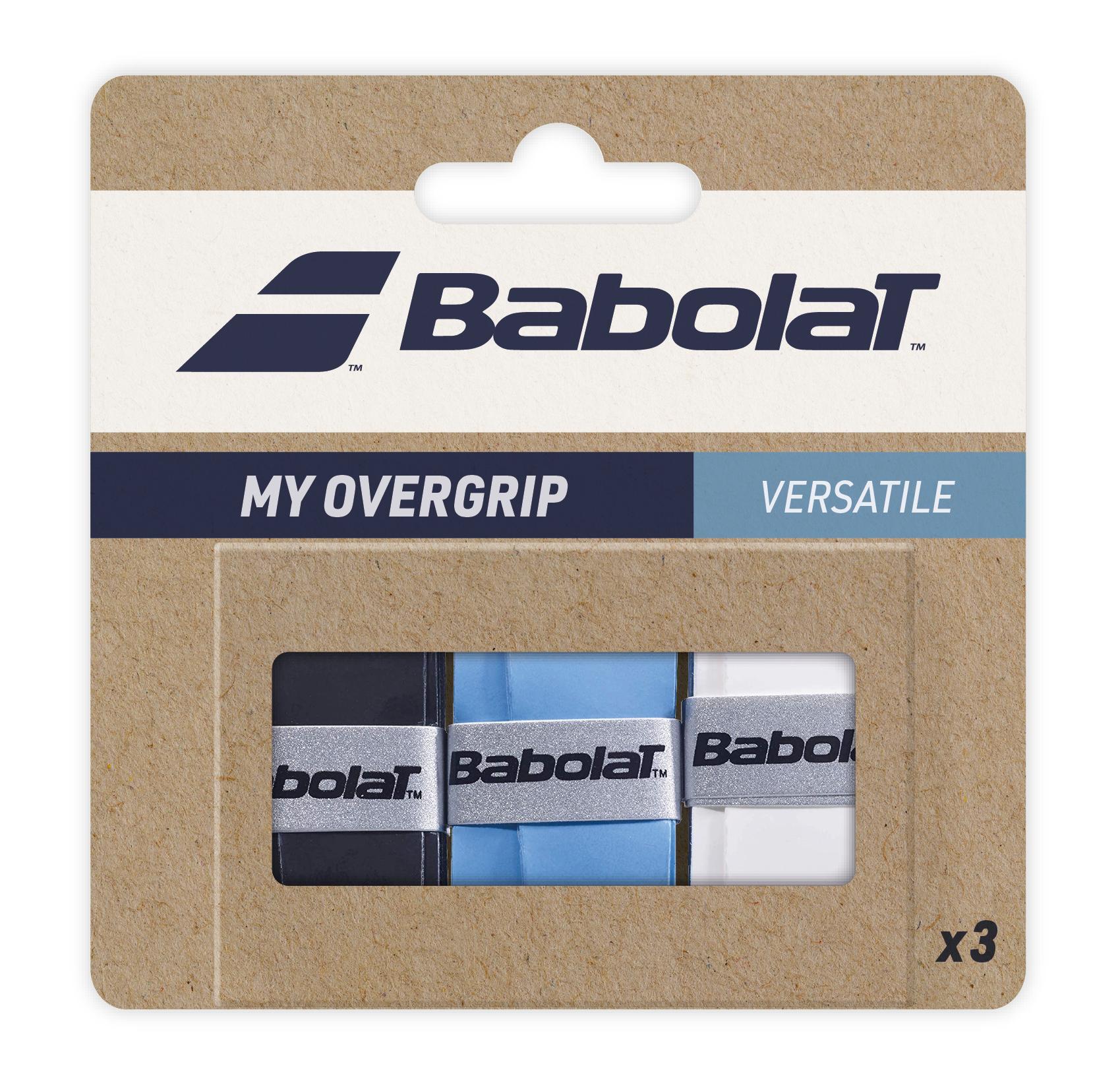 Babolat Tennis Overgrip My Overgrip 3 Pack - Multi