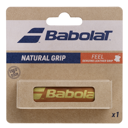 Babolat Tennis Replacement Grip Natural Leather Grip