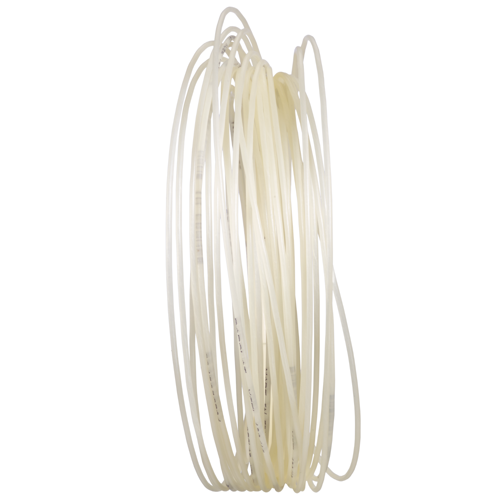 Coiled Babolat XCEL 1.25mm natural tennis string, a multifilament for comfort and control.