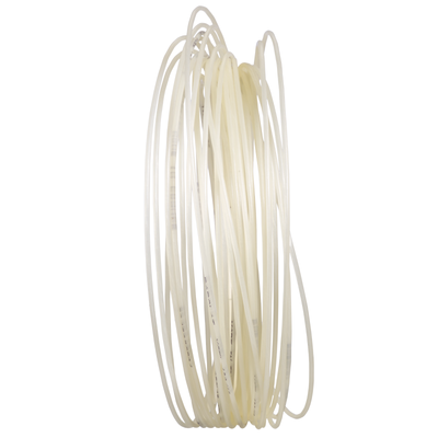 Coiled Babolat XCEL 200M natural multifilament tennis string, 1.25 (17) gauge.