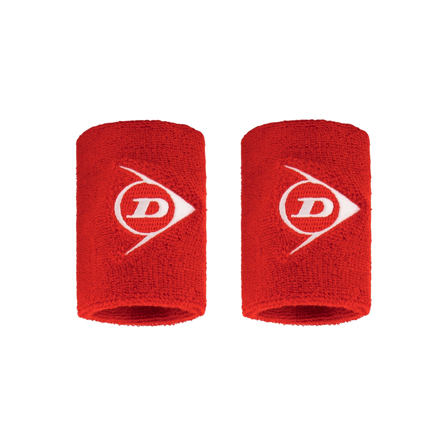 Dunlop Wristbands Short 2-Pack Red