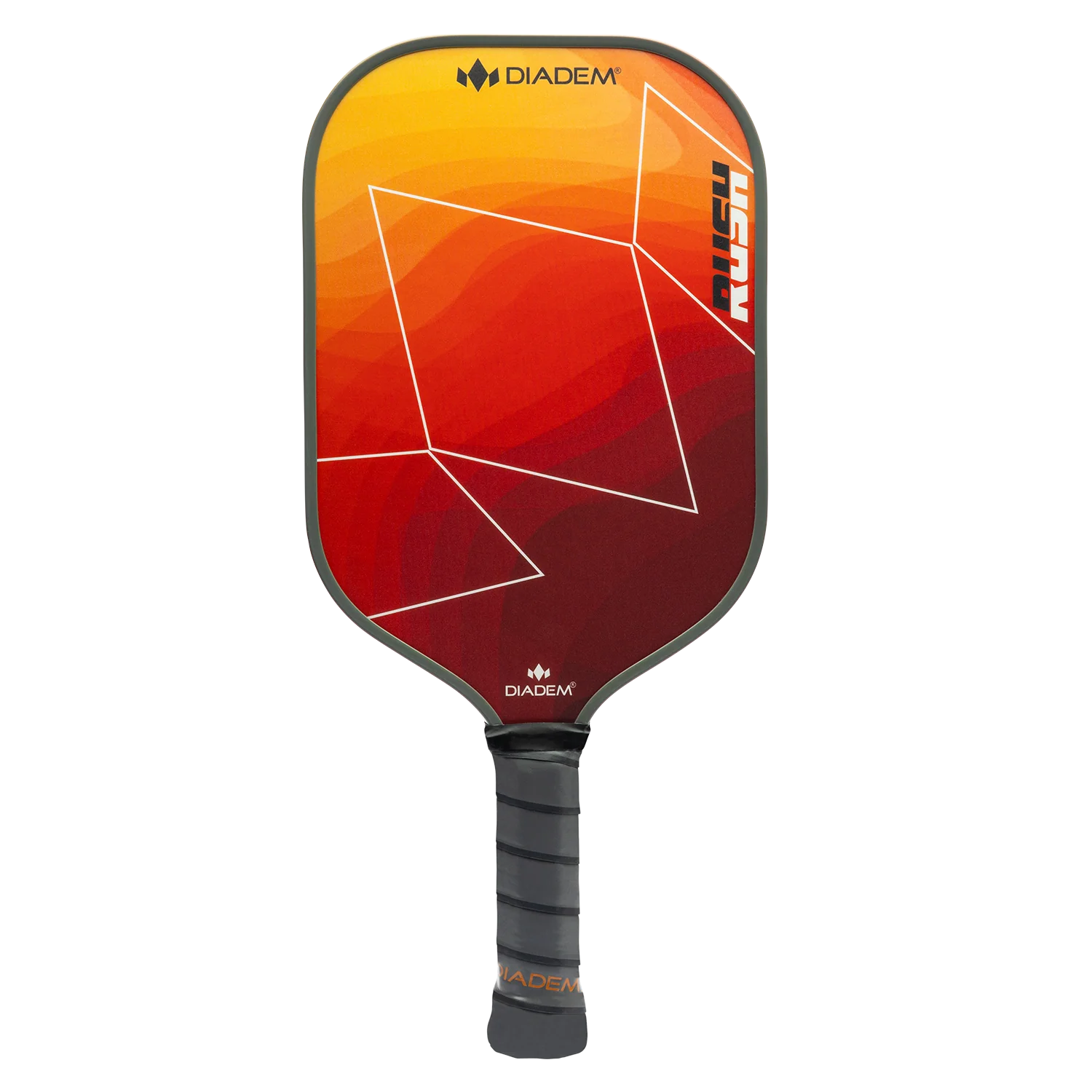Diadem Pickleball Paddle Rush - Sunset (Red/Orange)