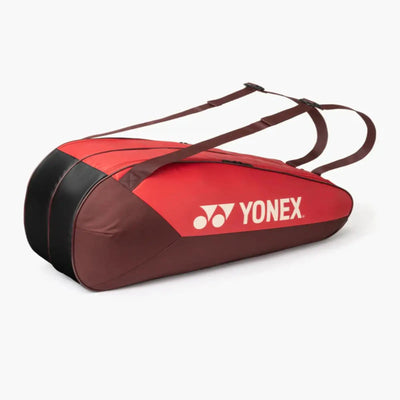 Yonex Team Tennis Racquet Bag 6 Racquets-Ruby Red