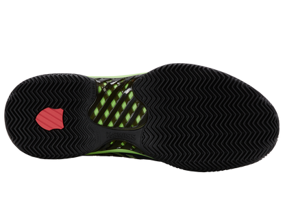 KSWISS Shoes Men's Hypercourt Express 2 Clay Court BLK/GRN/NN