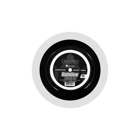 Diadem Tennis String Solstice Black Reel 1.25 (16L) - Black