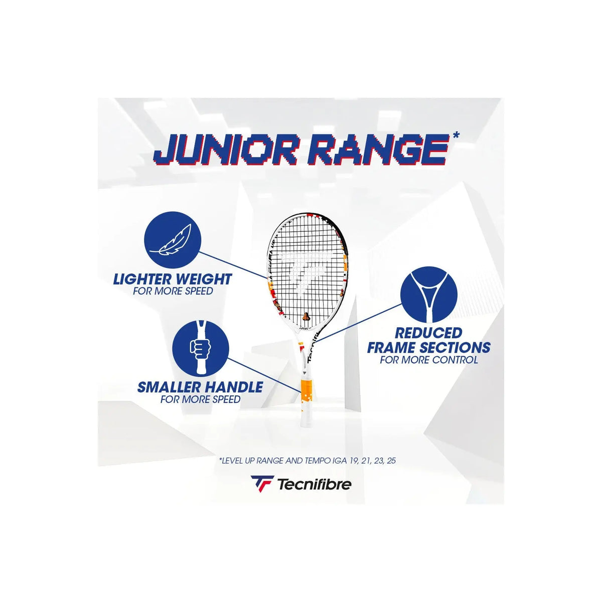 Tecnifibre Level Up 17 junior tennis racquet