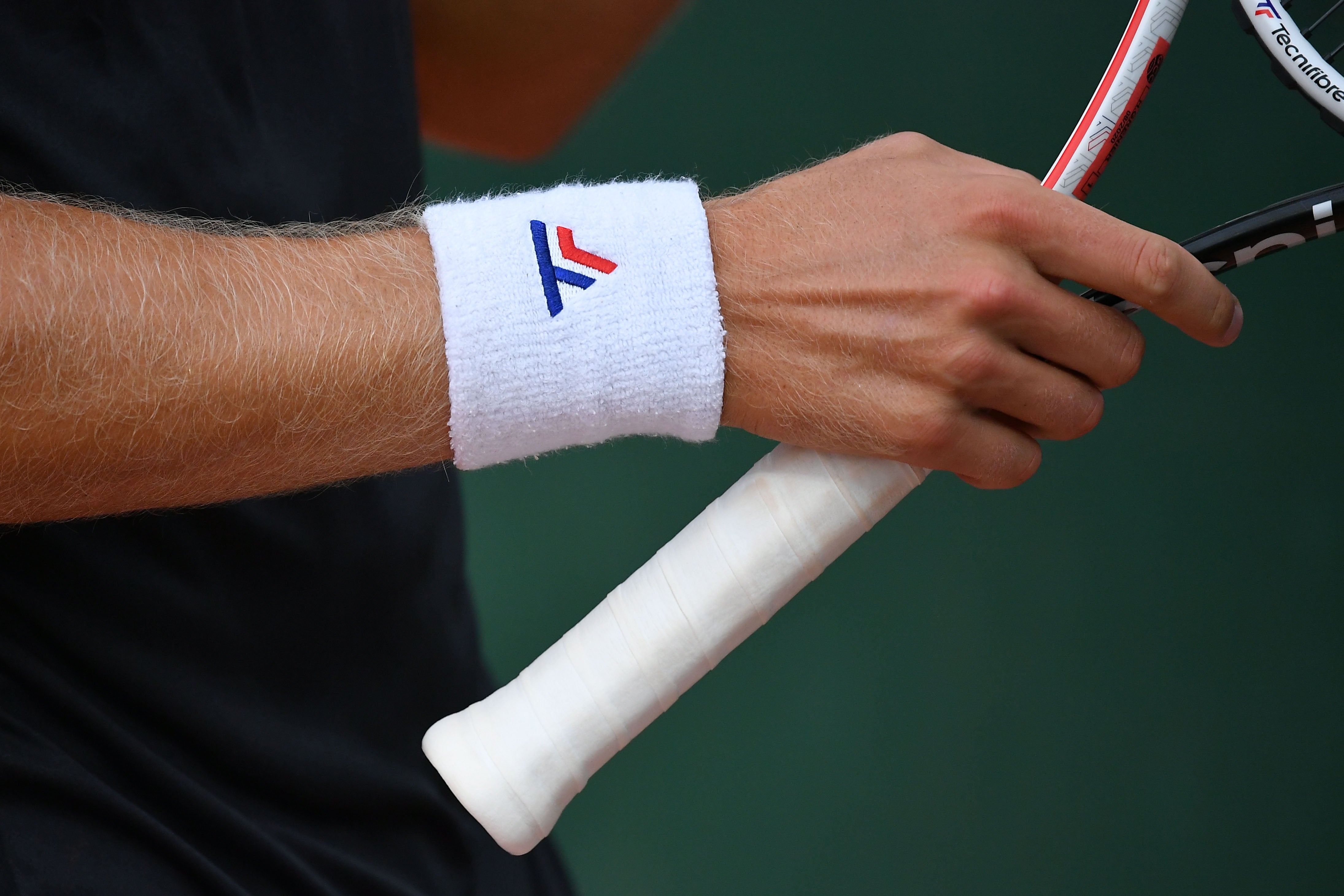Tecnifibre Wristbands - 2 Piece - White
