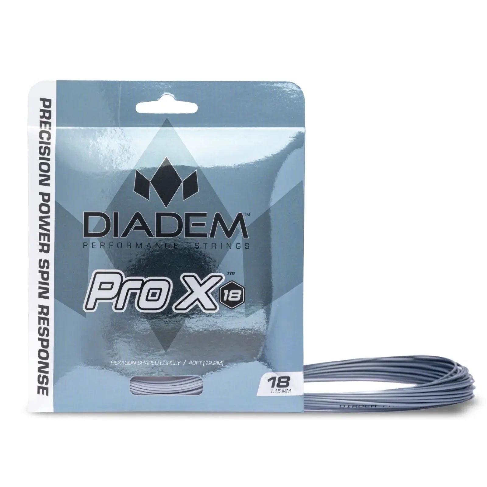 Diadem Tennis String Pro X Set 1.20 (17) - Silver