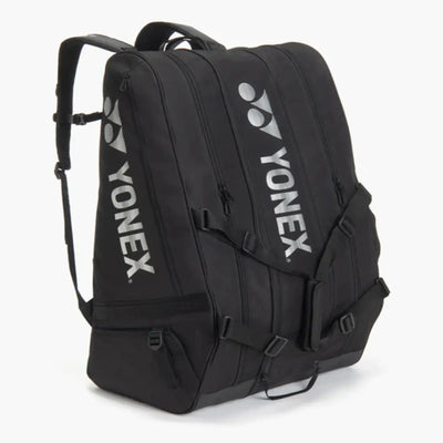 Yonex Gearlogic Tennis Racquet Bag 12 Racquets-Black