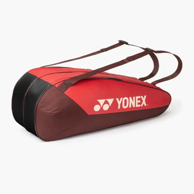 Yonex Team Tennis Racquet Bag 6 Racquets-Ruby Red