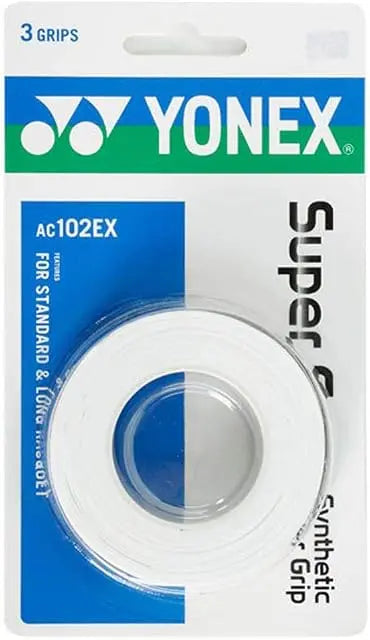 Yonex Tennis Super Grap Overgrip-3 Wraps - White