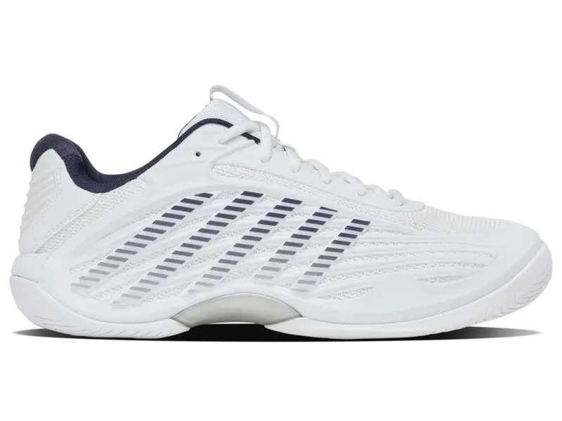 KSwiss Men's Tennis Shoes Hypercourt Express 3 - All Court Wide - White/Peacoat/Silver