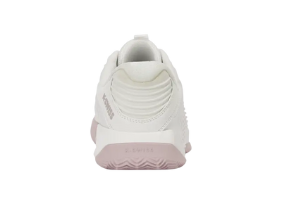 KSwiss Women's Tennis Shoes Hypercourt Express 3 - Clay Court - Blanc de Blanc/Rose Gold