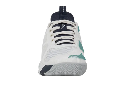 KSwiss Men's Tennis Shoes K-Frame Rublo - Clay Court - Blanc /Carbon/Baltic