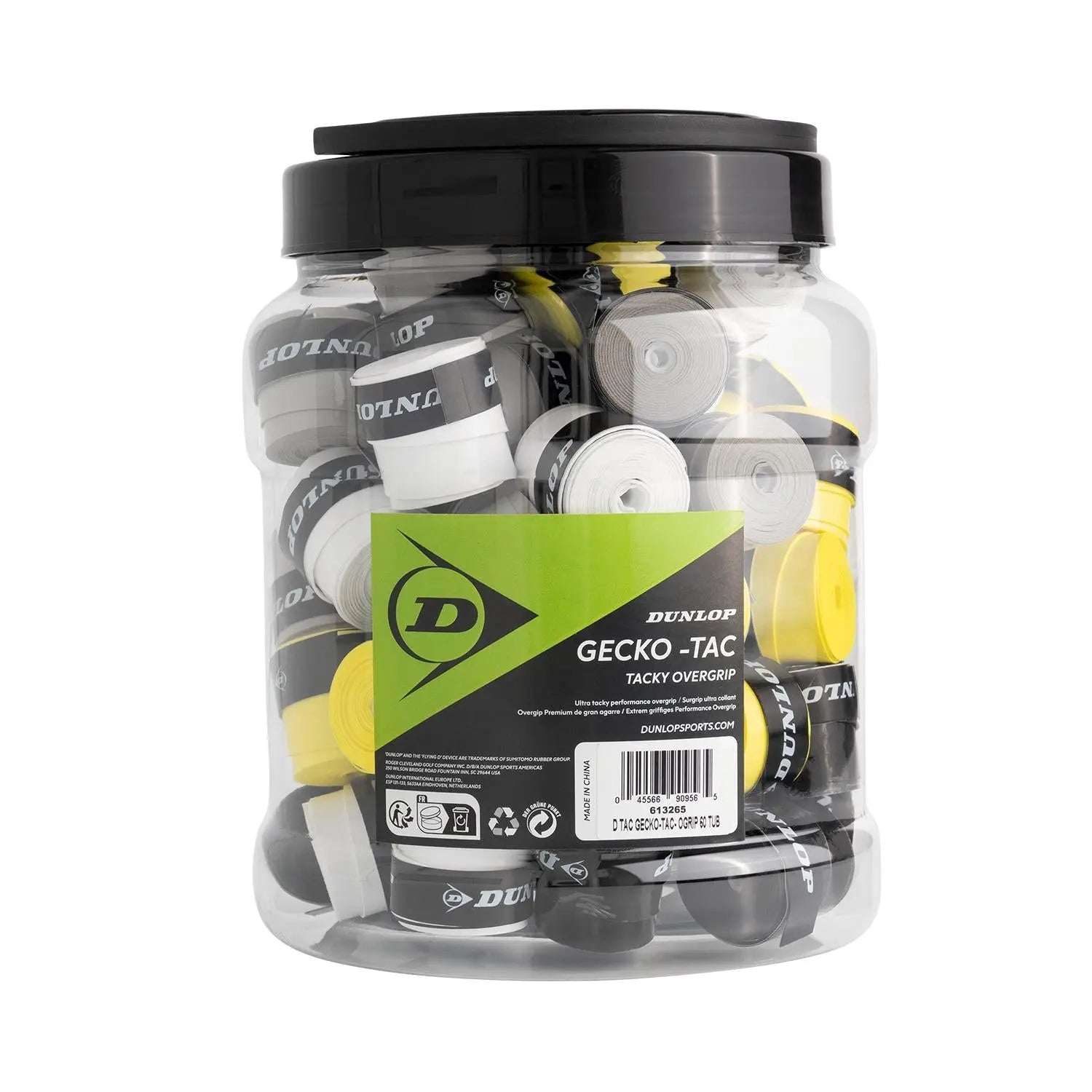 Dunlop Over Grip Gecko-Tac Overgrip Multi-Colour 60-Tub - Tacky