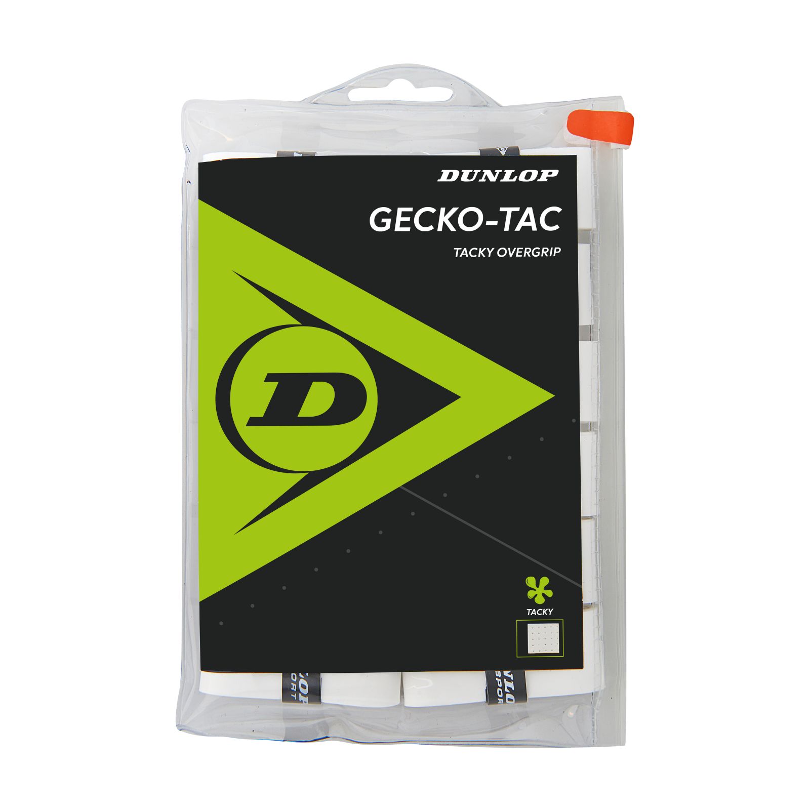Dunlop Over Grip Gecko-Tac White 12-Bag - Tacky
