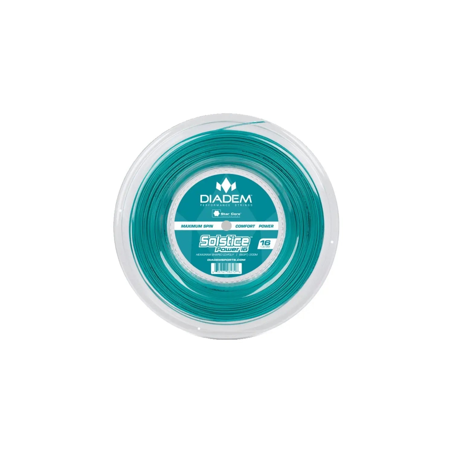 Diadem Tennis String Solstice Power Reel 1.20 (17) - Teal