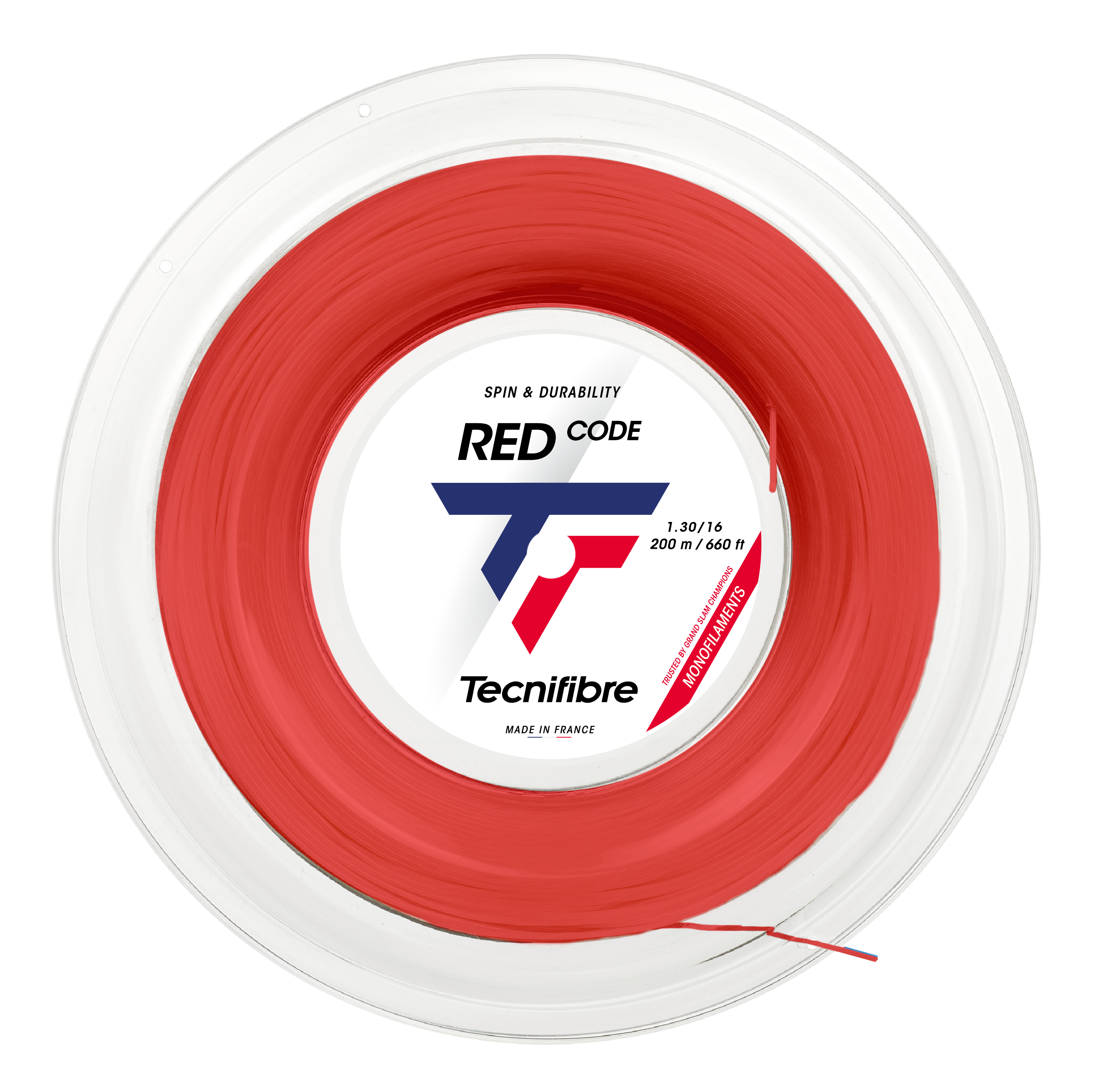 Tecnifibre Tennis String PRO Redcode 200M - Red - 1.30 - Polyester