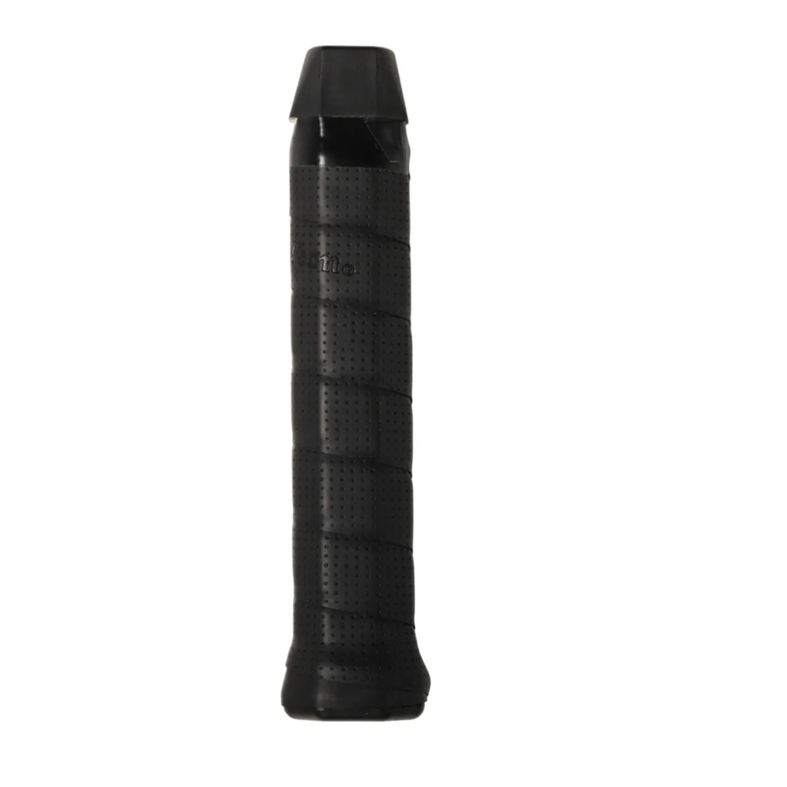 Black Wilson Tennis Sublime replacement grip with perforated design and embossed edges.