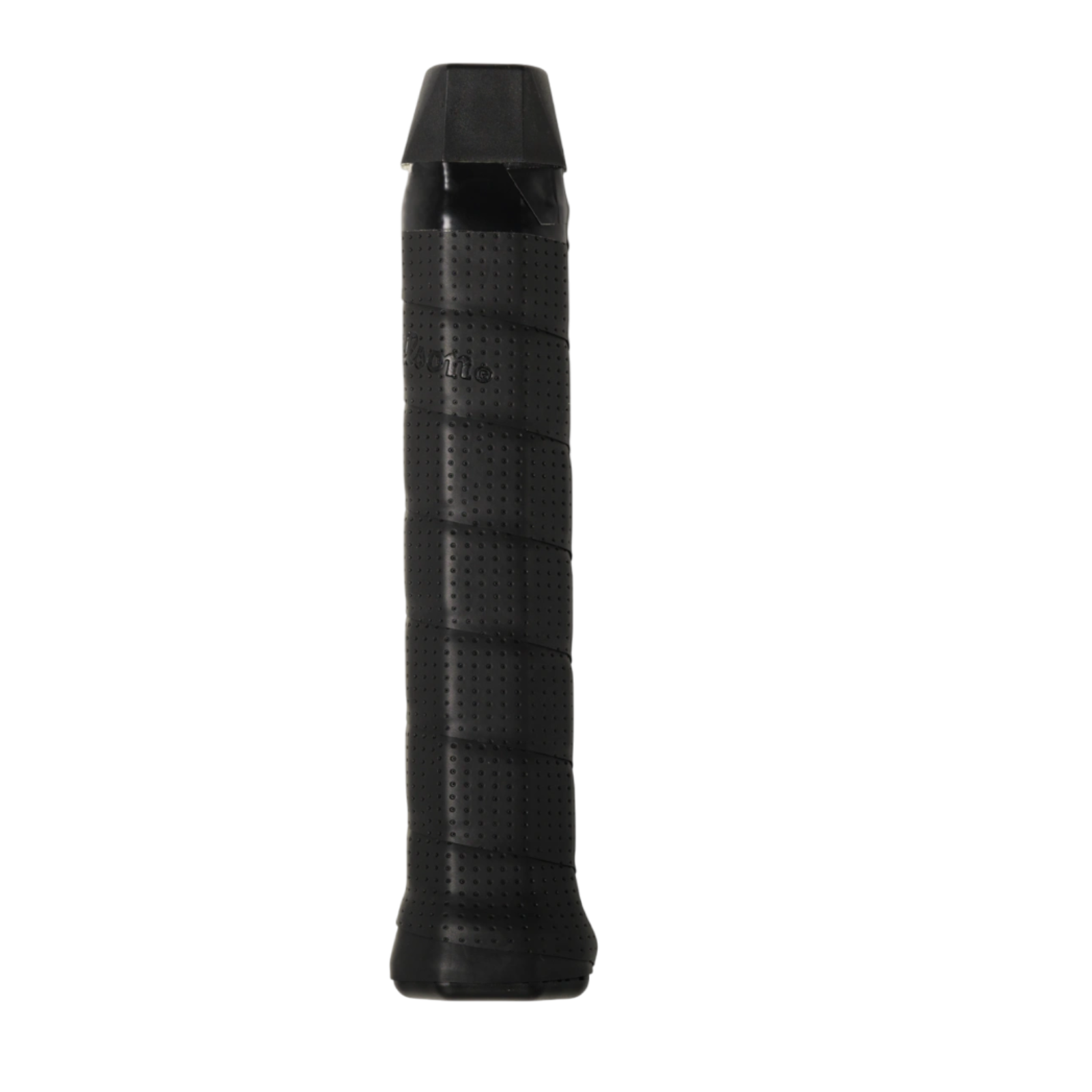 Black Wilson Tennis Sublime replacement grip with perforated design and embossed edges.