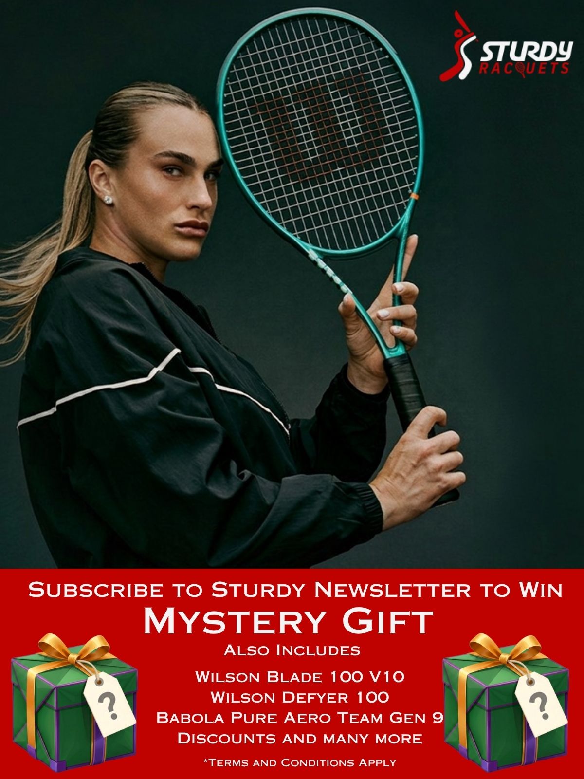 Subscribe to the Sturdy newsletter to win a mystery gift